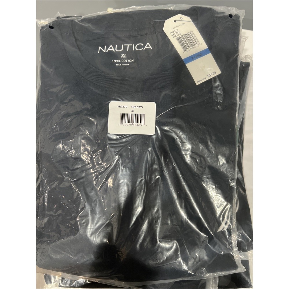 Nautica‎ Men's XL, Anchor Navy, White Logo, Pull Over, Crewneck, Long Sleeve - Picture 3 of 3